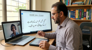 O/L Urdu home tutor teaching Urdu online to a student in Rawalpindi and Islamabad – City Tutors Academy